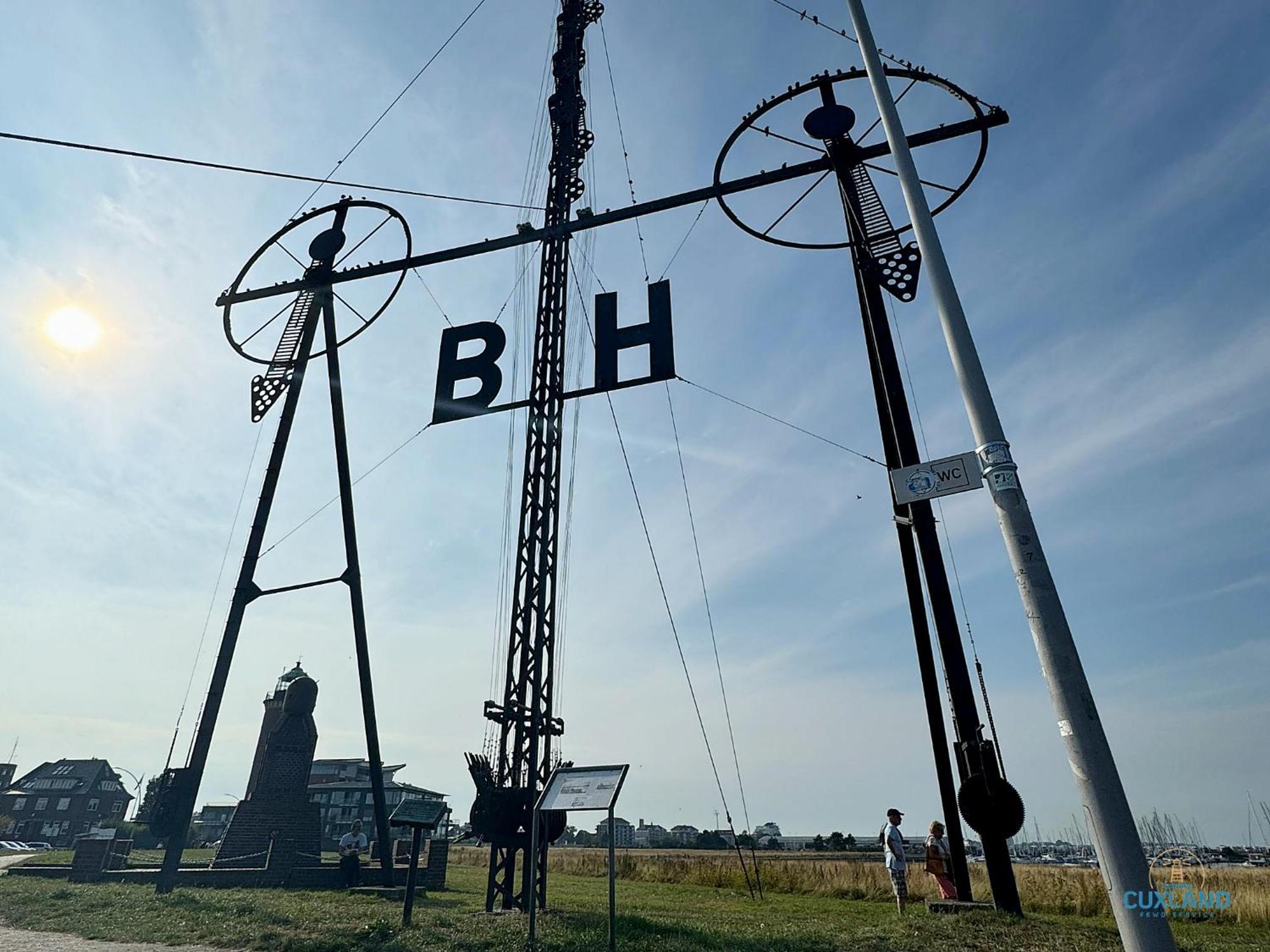 Ferienwohnung Urlaub direkt im Hafen Cuxhaven Exterior foto