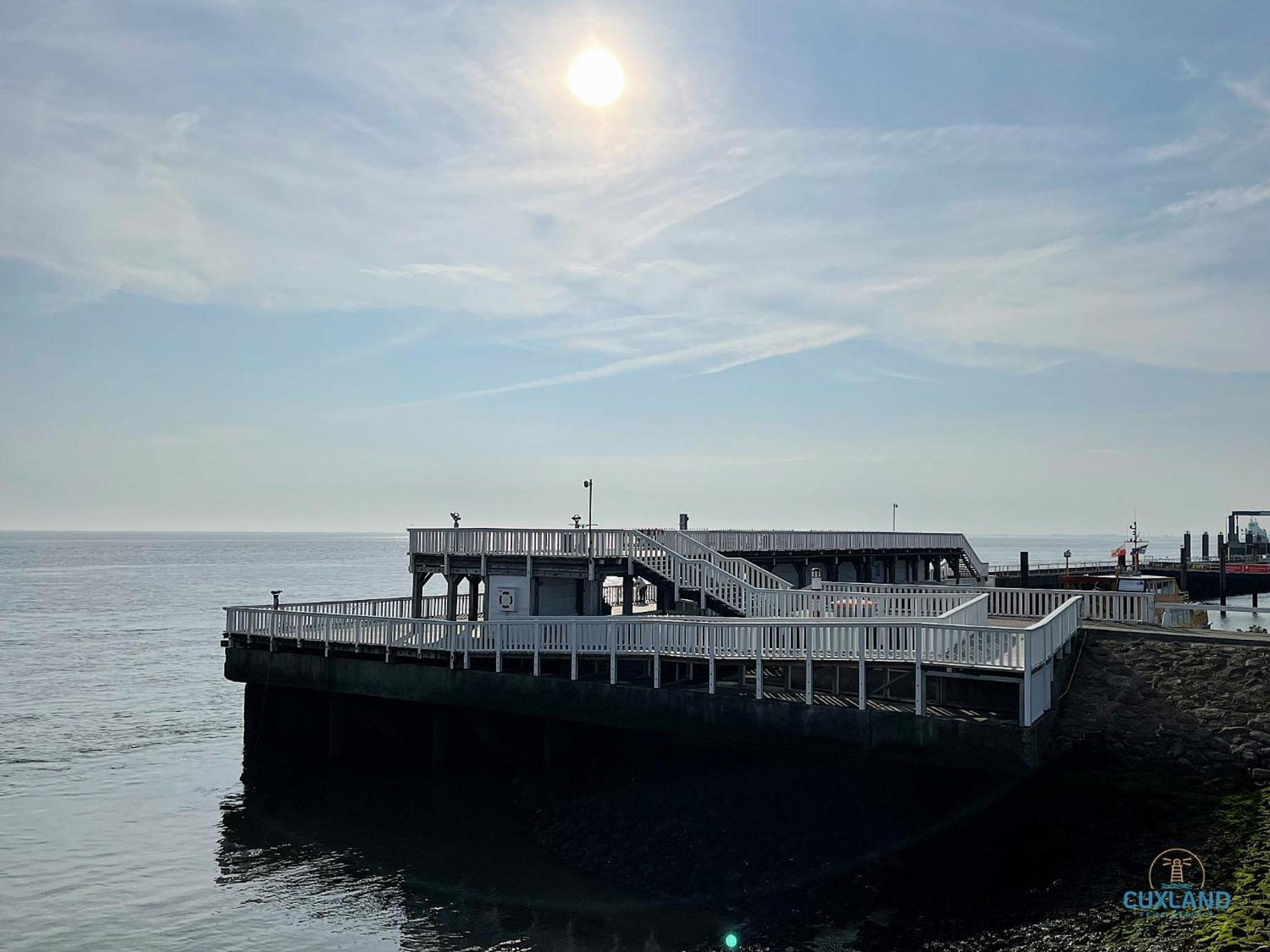Ferienwohnung Urlaub direkt im Hafen Cuxhaven Exterior foto